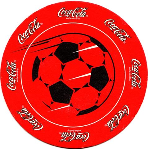 berlin b-be coca cola rund 8ab (215-m fu�ball-schwarzrot)